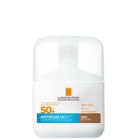 la roche posay anthelios uvair serum sunscreen spf50 deep with hyaluronic acid niacinamide  vitamin e for all skin types 50ml