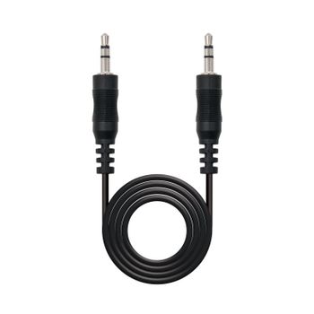Nanocable Cable Jack 3.5mm Macho/Macho 10m Negro
