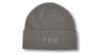 Gorro fox wordmark gris para mujer