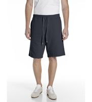 replay para hombre m906300023802 bermuda de felpa regular fit marino s casual algodon