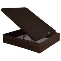 canape abatible relax musa 3d gran capacidad alturas 3832 cm - wengue - 180x190 cm - altura 38 cm