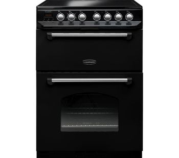RANGEMASTER Classic 60 Electric Ceramic Cooker - Black, Black