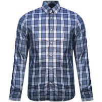 fred perry camisa manga larga sy3232 para hombre
