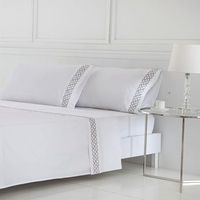 juego de sabanas bordado mendi saten algodon egipcio 400 hilos blanco 280x260 cama 200
