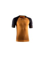 camiseta de trail lurbel spirit short sleeves amarillonegro