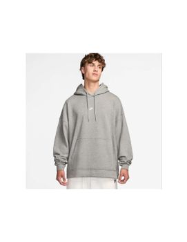 Sudadera Nike Club Ft Os Po Hombre Gris