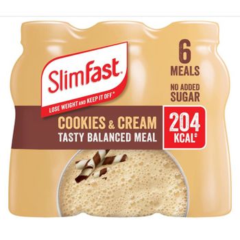 SlimFast Milkshake Cookies & Cream Multipack