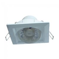 foco led cuadrado orientable luz fria 8w