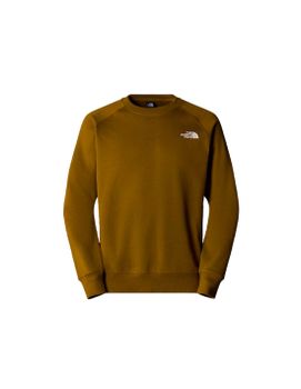 Sudadera de Montaña The North Face Raglan Box Nse Crew Moss Green Hombre