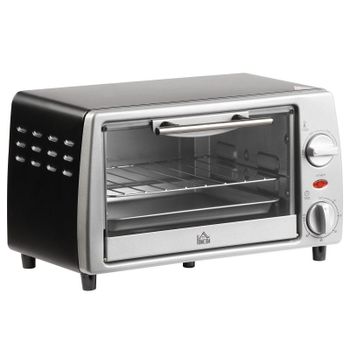 Homcom Horno de Sobremesa 10L 750W Acero Inoxidable