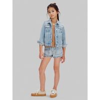 calvin klein jeans short nina cuffed denim short dante wash para nina