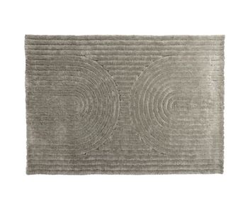 Alfombra de salón niklas 200x290x8 gris