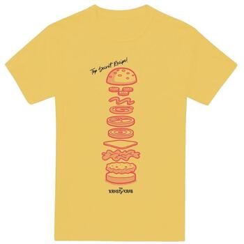 Spongebob Squarepants Camiseta Krabby Patty para hombre