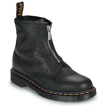 Dr. Martens Botines 1460 Front Zip Black Virginia para mujer