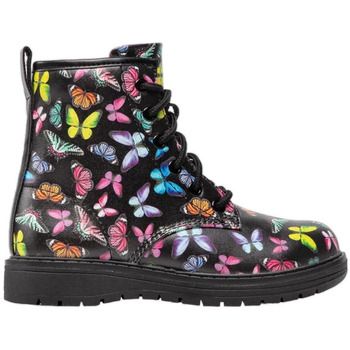 Skechers Botines Bottines Gravlen Butterfly Squad noir / multicolore para mujer