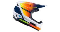 casco integral kenny performance azul naranja