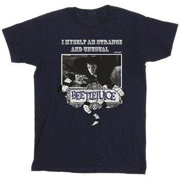 Beetlejuice Camiseta Strange And Unusual para hombre