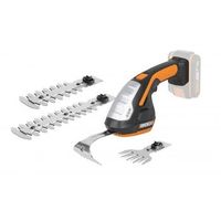 arreglasetos  cortacesped  cortasetos azadilla 20v 20ah sin bateria worx wg801e91