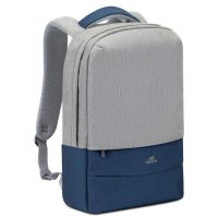 rivacase prater 7562 mochila para portatil hasta 156 grisazul