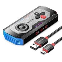 tarjeta de sonido gaming vention cvab0 usb-c amplificador 71 rgb 192khz 24bit 3 puertos jack
