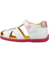 de agatha ruiz de la prada sandalias nina modelo 242900a color blanco