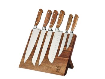 Bloque de cuchillos de cocina jakob vantaa - 7 piezas