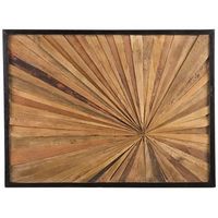 decoracion de pared arte de madera colgante estilo rustico reciclado merida