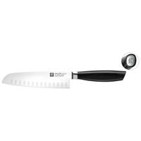 zwilling all  star cuchillo santoku 18 cm plata