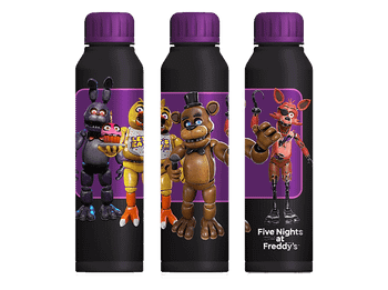 Termo - Pyramid Five nights at freddy's, 525 ml, Tapón de rosca