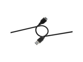 Cable USB a Micro-USB - ISY IUC-1012, USB-A microUSB 3.0, 0.75 m, Negro