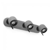aplique de pared stone 3 luces