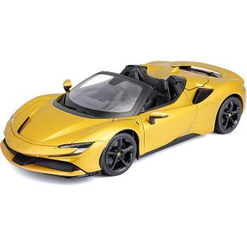 Ferrari Sf90 Spider Amarillo Escala 1:18 - Bburago 16016