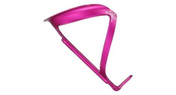 Supacaz fly cage ano  aluminio  portabidon rosa fluorescente