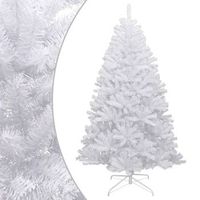 arbol de navidad artificial con bisagras y nieve flocada 210 cm vidaxl