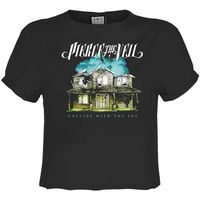 amplified clothing camiseta collide with the sky para mujer