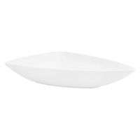 lavabo forma triangular 69x46x13 cm ceramica blanca diseno ml