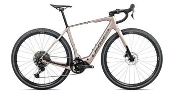 Orbea denna m40 bicicleta electrica gravel shimano cues 11s 420 wh 700 mm niquel beige 2025