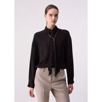 liu jo camisa camisa con lazo para mujer