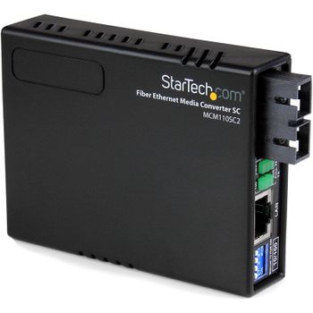 StarTech Conversor de Medios Ethernet Gigabit a Fibra SC