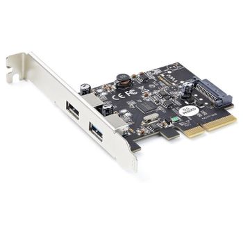 Tarjeta de Red Startech PEXUSB312A3 PCI Express x2 USB 3.2 Gen 2 10Gbps UASP
