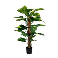 acomoda textil r planta artificial decorativa con macetero elegante para hogar jardin comercio y oficina planta sintetica resistente para interior y exterior sin cuidados potus 152 cm