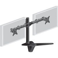 iiyama ds1002d-b1 dual monitor stand - black black