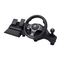volante trust gxt 289 movi 270 vibracion pedales gaming multi-plataforma negro