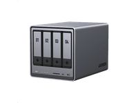 servidor nas - ugreen dxp4800 ssd 112 tb 4 bahias gris