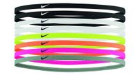 cintas para la cabeza nike skinny mini  8 piezas  multicolor
