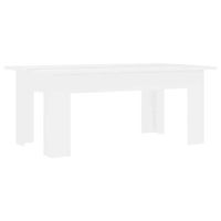 mesa de centro 60x100x42 cm madera - blanco
