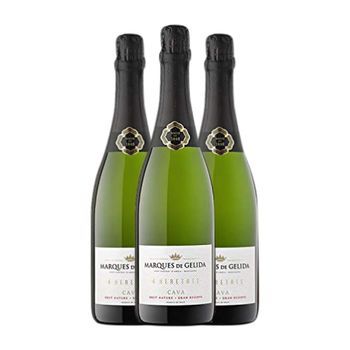 El Cep Marqués De Gelida 4 Heretats Brut Nature Cava Gran Reserva 75 Cl 12% Vol. (pack De 3 Unidades)