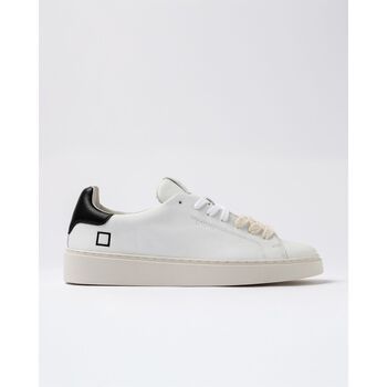 D.A.T.E. Zapatillas M441-LV-CA-WB LEVANTE CALF-WHITE BLACK para hombre