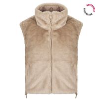 only abrigo de plumas onldana faux fur revwaistcoat para mujer