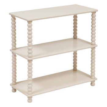 Chamlo Estante Marfil 3 Niveles 75x34cm